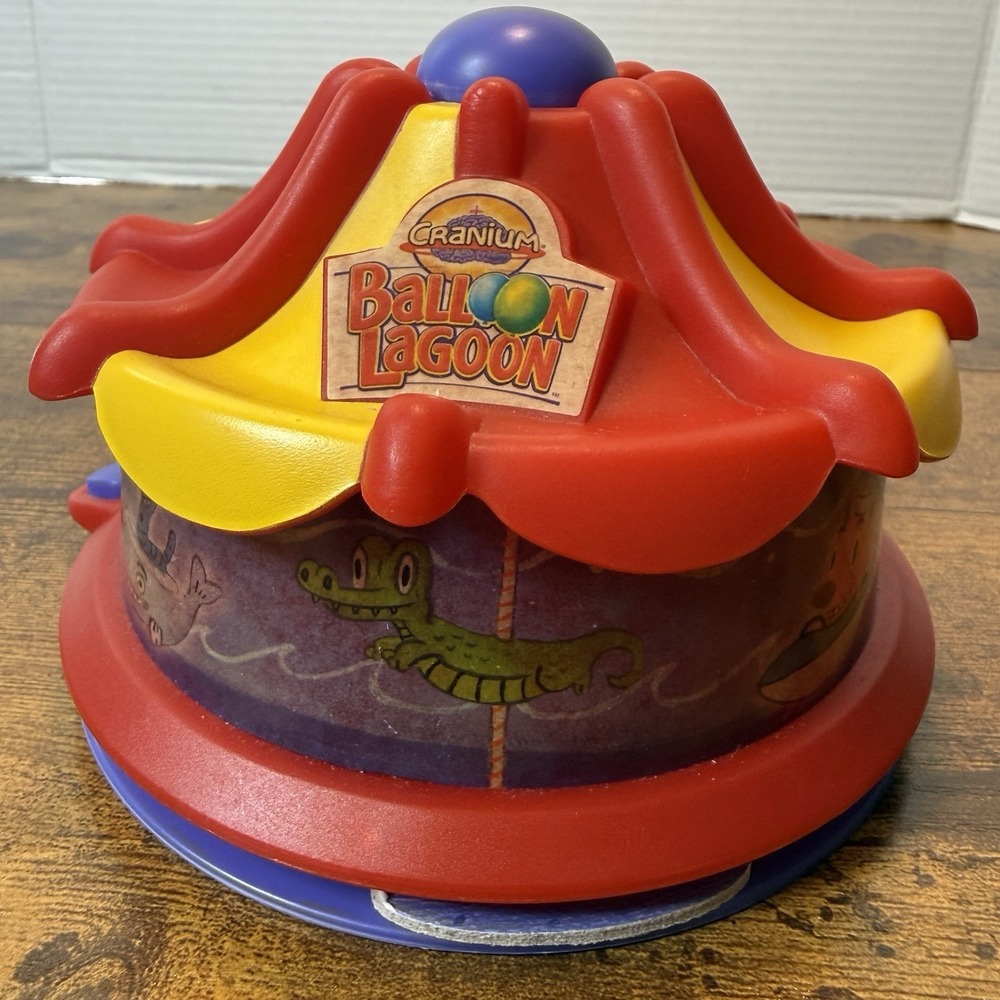 2004 Balloon Lagoon Game Replacement Musical Merry Go Round Carousel WORKS Y2K‎